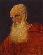 Portrait of an Old Man (Pietro Cardinal Bembo) fgj TIZIANO Vecellio